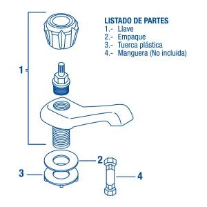 PROV BASE SIN MARCA - CROMADO PARA BAÑO