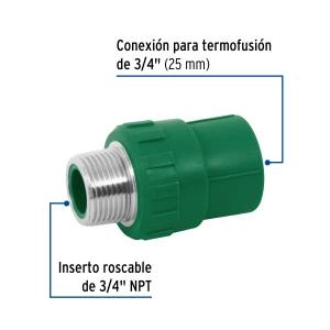 FOSET - TERMOFUSION PPR TUBO Y CONEXIONES