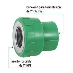 FOSET - TERMOFUSION PPR TUBO Y CONEXIONES