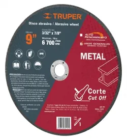 TRUPER - DISCOS DE CORTE